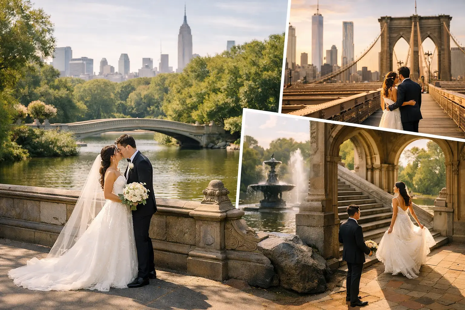 12 Best Places to Take Wedding Pictures in NYC