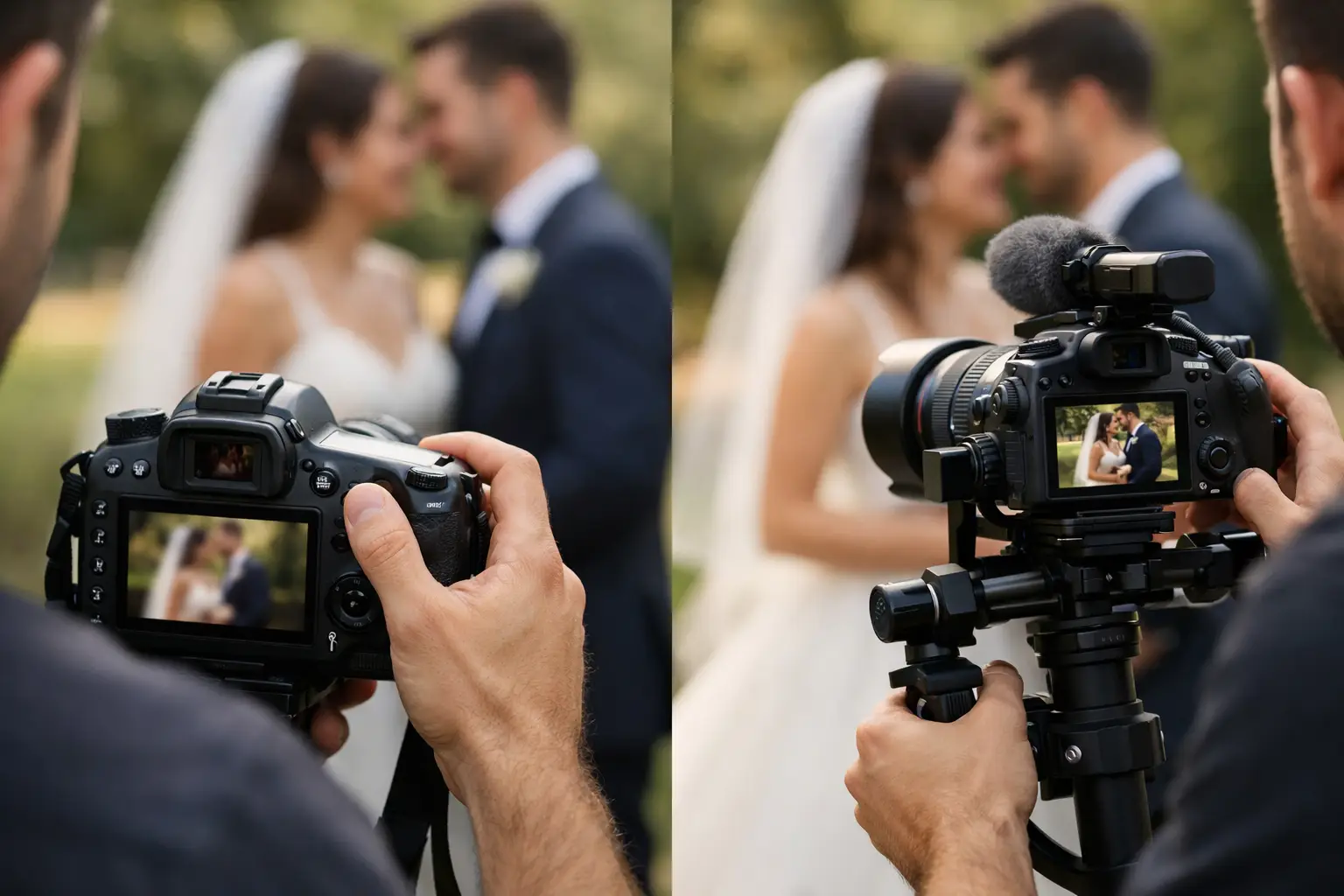 Wedding Photographer Versus Videographer