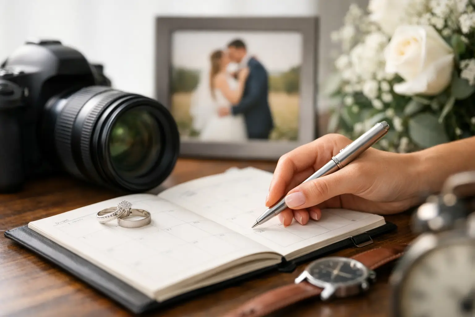 When to Book Wedding Photographer