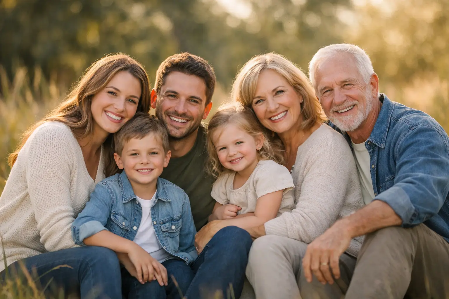 How to Pose for Family Portraits Naturally
