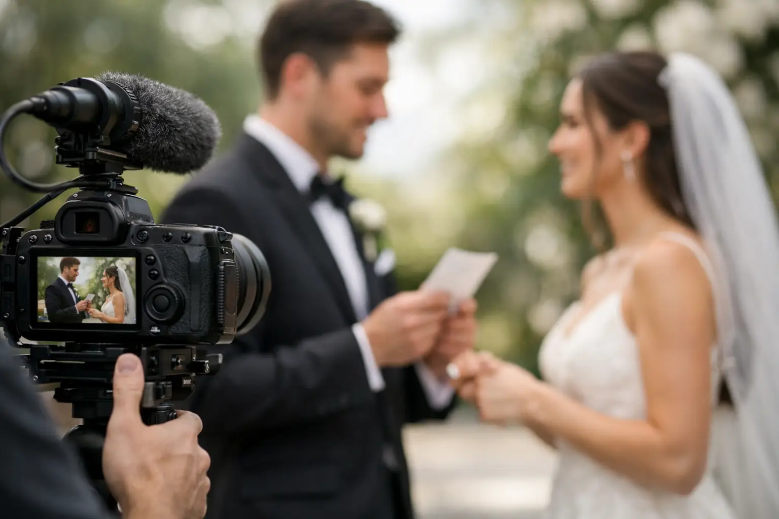 How to Film Wedding Vows Without Missing a Word