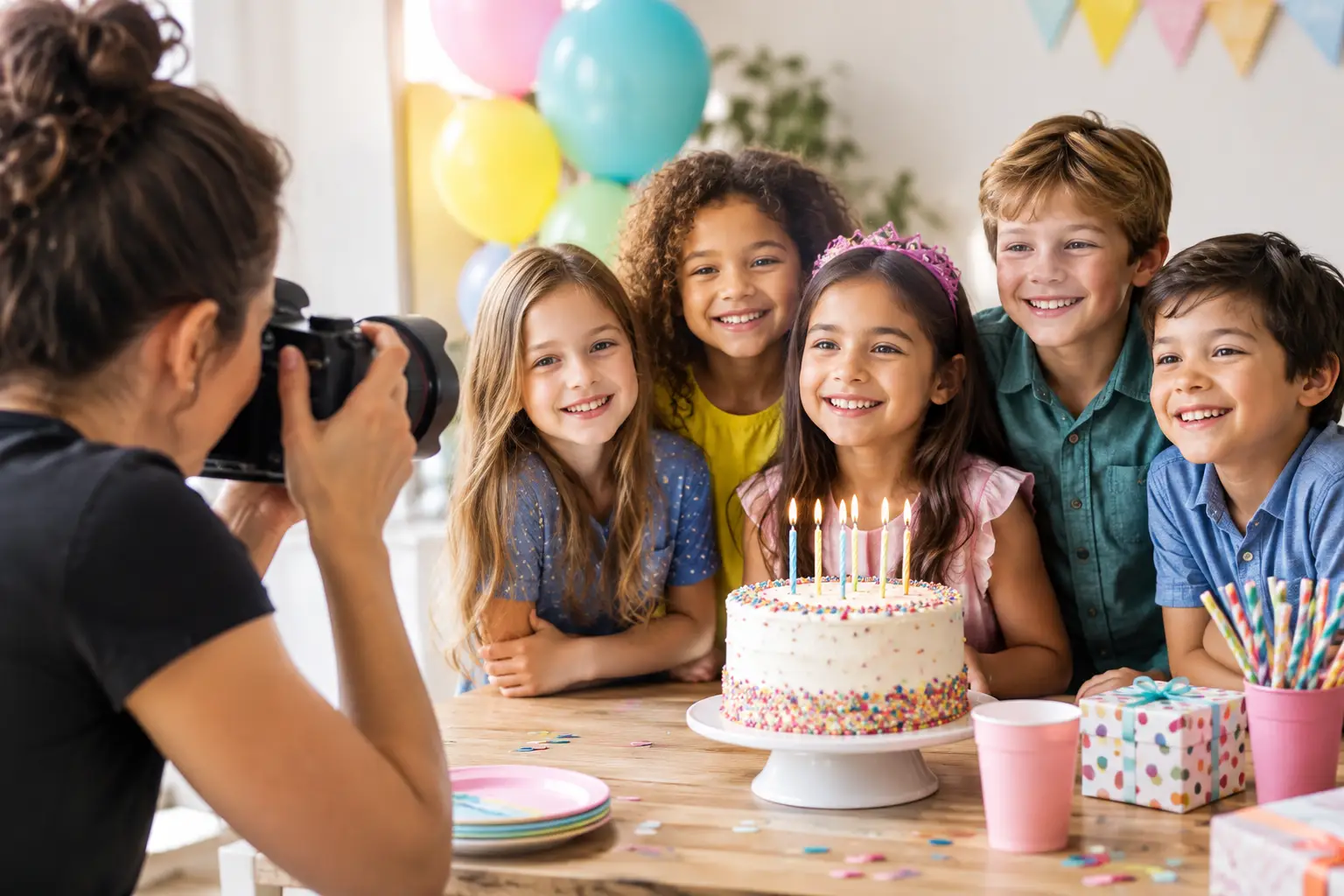 How to Photograph Birthday Parties Like a Pro